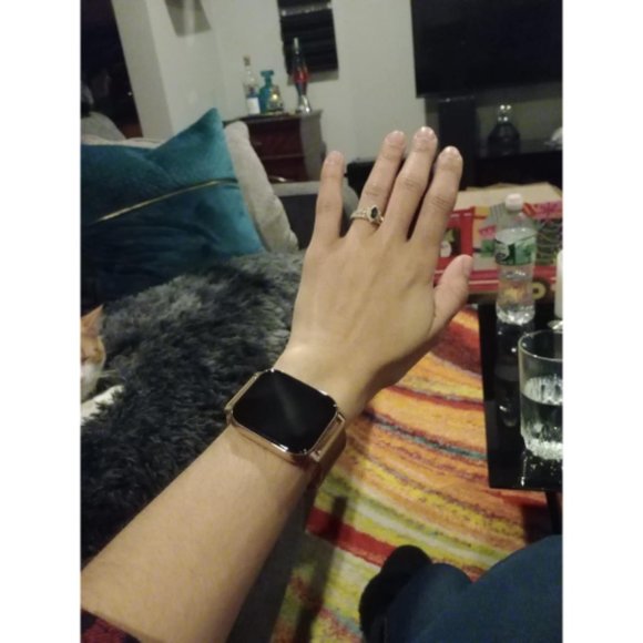 Men Women Rose Gold Pink 1.85'' Smartwatch with AI Voice Control Fitness Tracker - Picture 11 of 16